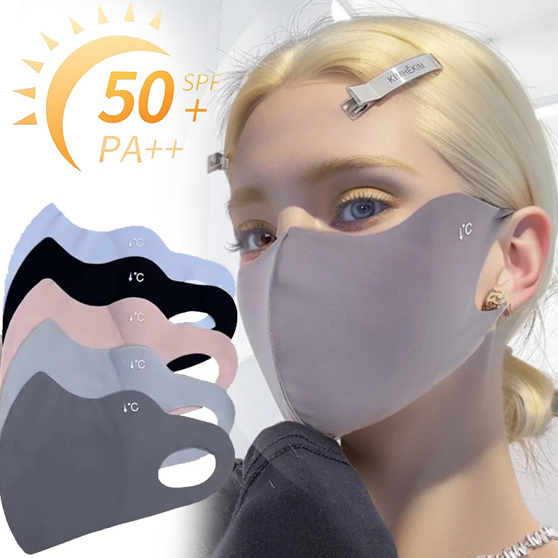 Cloth Face Mask Washable - Summer Sun Protection Face Mask 3D