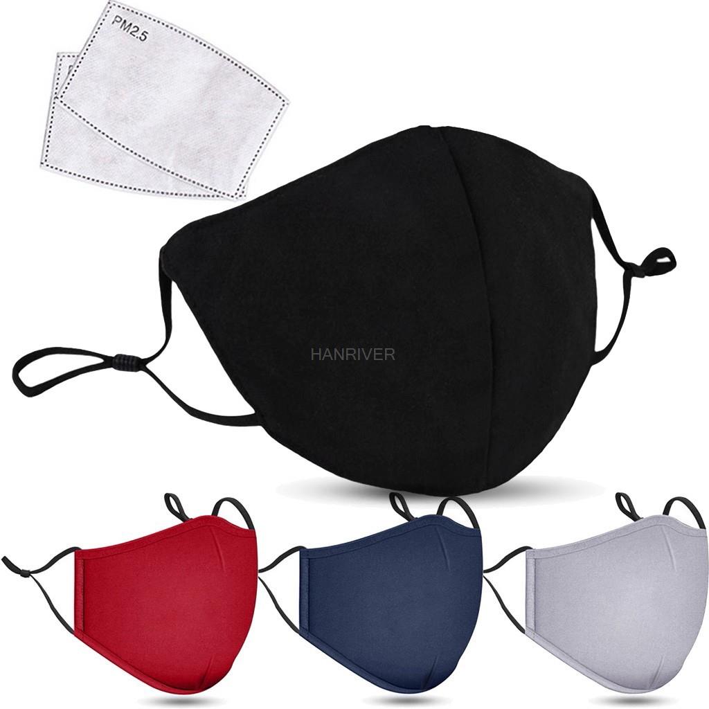 Cotton Face Mask PM2.5 Activat - Cloth Face Mask Washable review and price